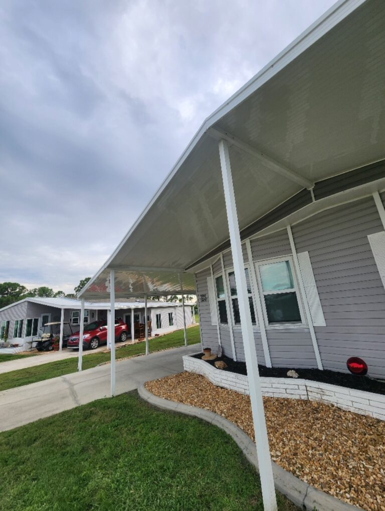 Aluminum Carports Installment in Bradenton by 2Guys Gutters